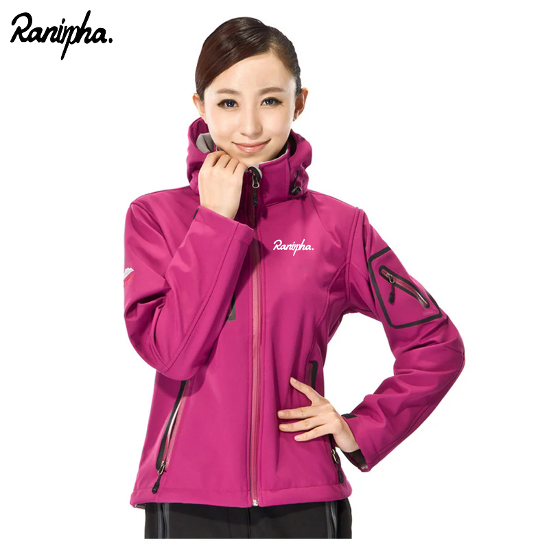 Windproof Jacket Softshell - Ranirpha レディース ソフトシェル ジャケット ハイキング ランニング