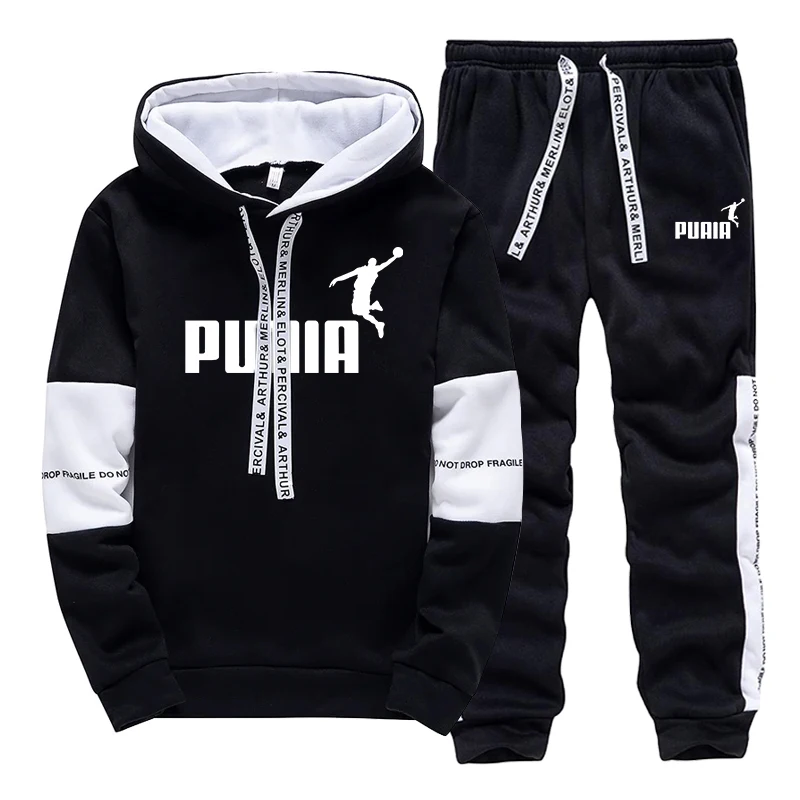 Winter Clothing For - ホットセールス トラックスーツ メンズ カジュアル フード付きスウェットシャツ デイリースポーツ