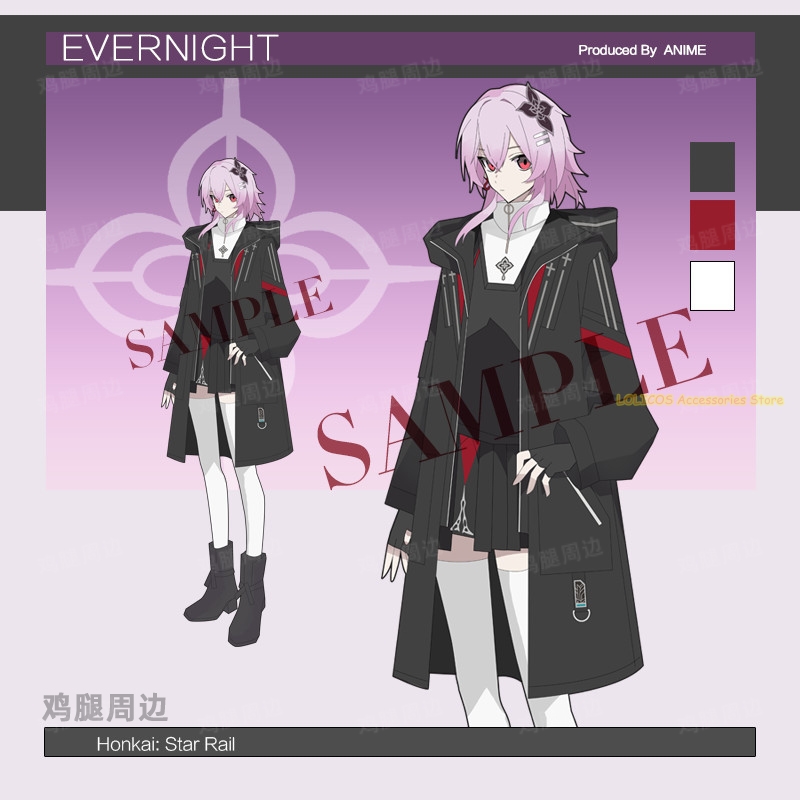Winter Clothing Essentials - ゲームエバーナイトホンカイ: スターレール秋冬ユニセックスウィンドコートコスプレ衣装ウインドブレーカージャケットパーカートップススカートスーツ