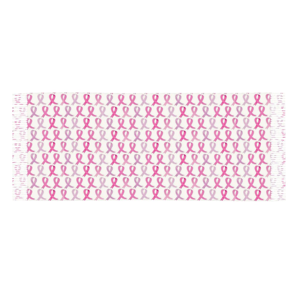 女性用タッセルスカーフ ピンクリボン ロング 超ソフトショー - Cashmere Scarf Wrap のレビューと価格