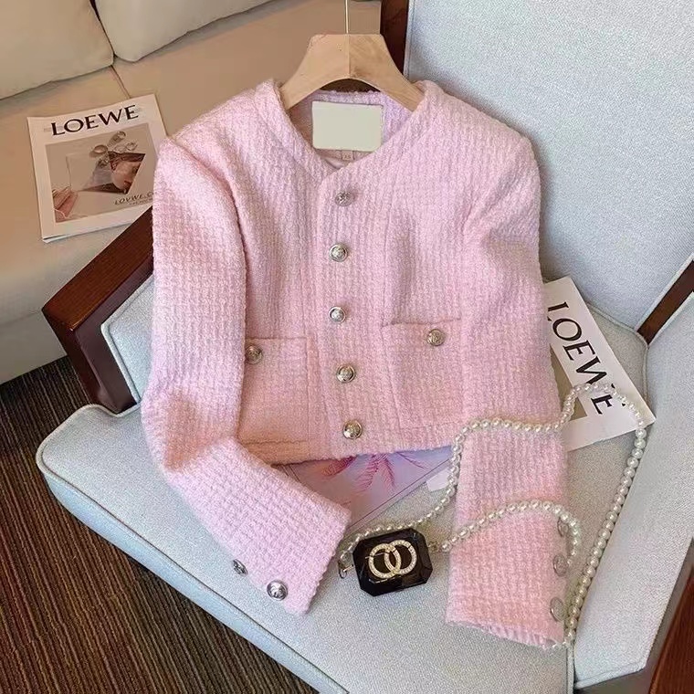 女性のための香りのパターンのピンクの長袖ジャカード,シングル - Jack Winter Clothing のレビューと価格