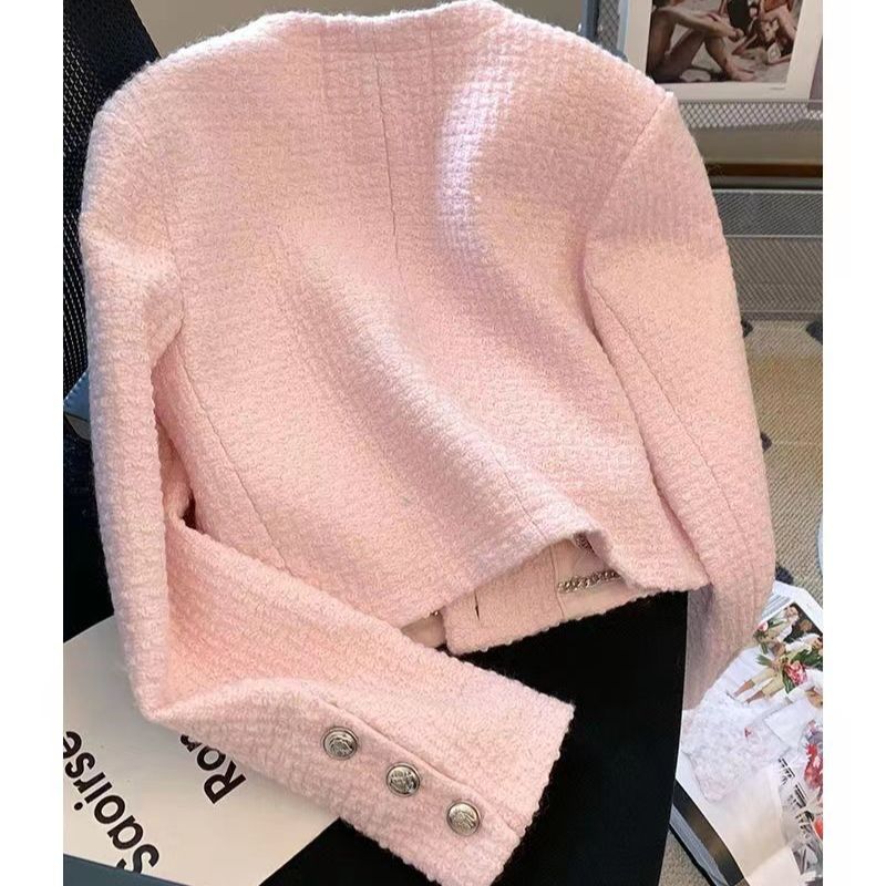 女性のための香りのパターンのピンクの長袖ジャカード,シングル - Jack Winter Clothing のレビューと価格
