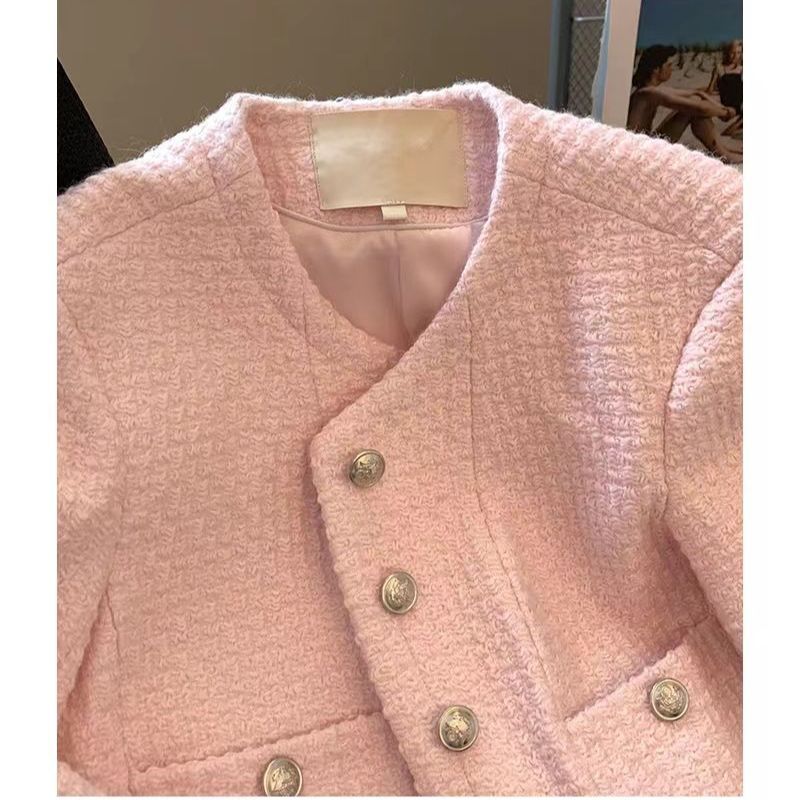 女性のための香りのパターンのピンクの長袖ジャカード,シングル - Jack Winter Clothing のレビューと価格