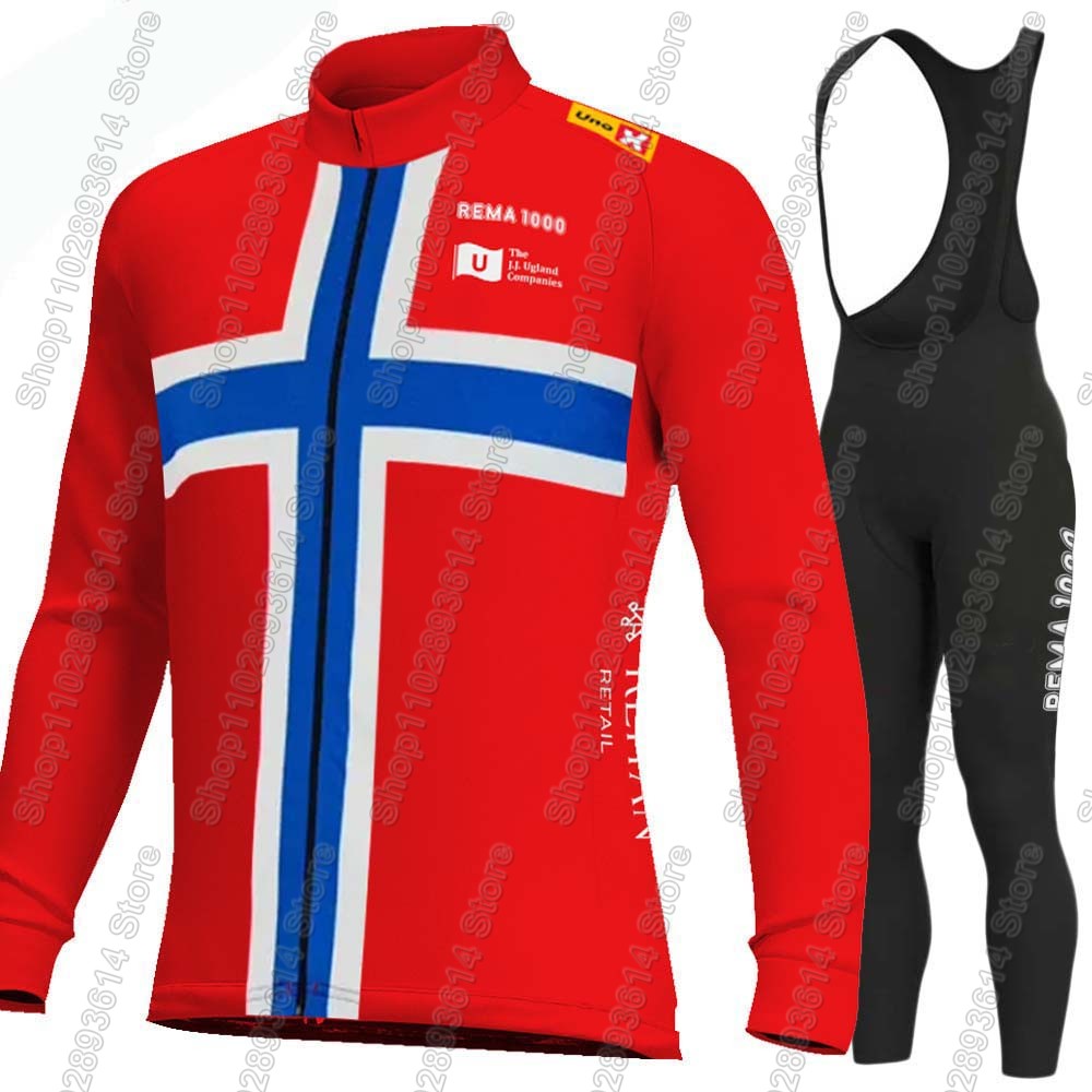 UNO X 2026チーム サイクリングジャージセット サマ - Winter Clothing Norway のレビューと価格
