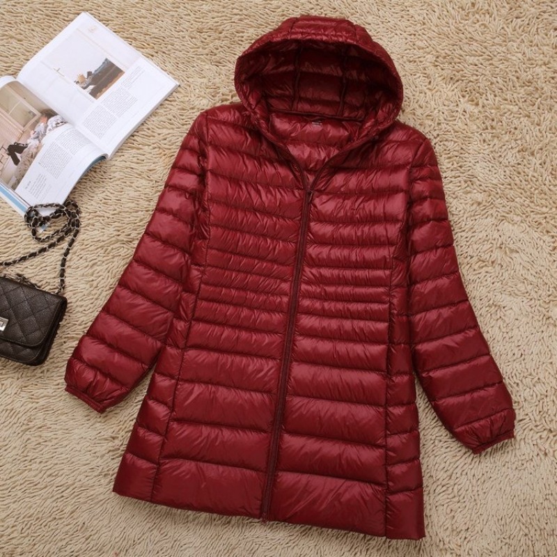 プラスサイズ 5XL 6XL 7XL 女性のフード付きパファ - Winter Clothing Essentials のレビューと価格