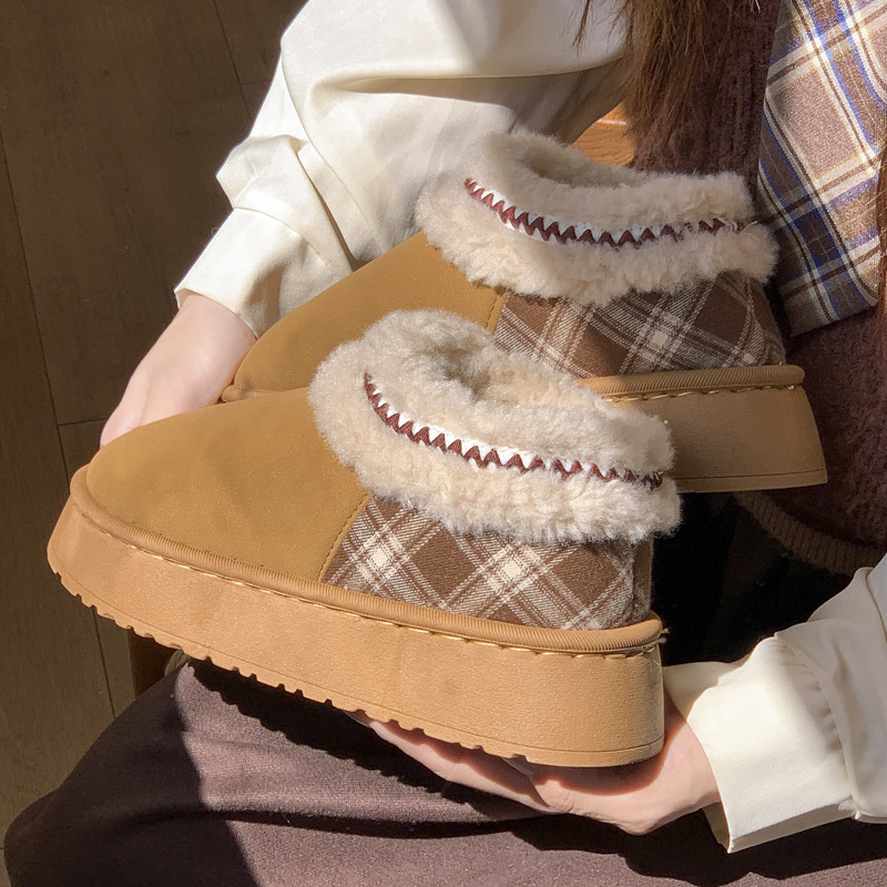 2026 プラットフォームふわふわスリッパ女性/男性ハウスフ - Winter Cloth のレビューと価格