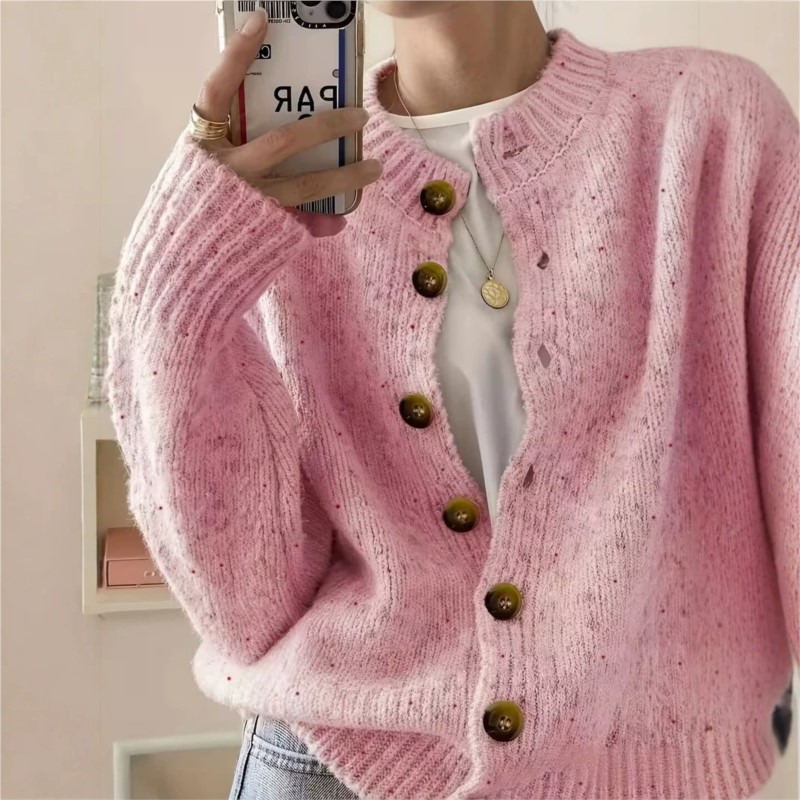 女性のセータージャケット春カジュアルブレストニットカーディガ - Jack Winter Clothing のレビューと価格