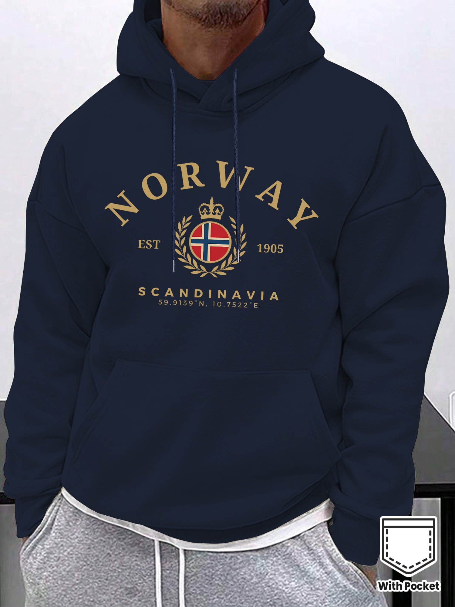 ノルウェー スカンジナビア 男性 女性 パーカー スウェット - Winter Clothing Norway のレビューと価格