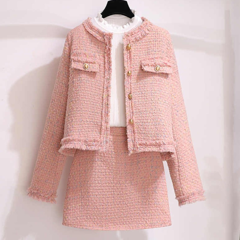 女性のためのツイードジャケットとスカート、ジャカード衣装、暖 - Jack Winter Clothing のレビューと価格
