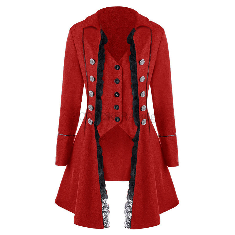冬の女性のジャケットゴシックスチームパンクコルセットハロウィ - Winter Clothing For Women のレビューと価格