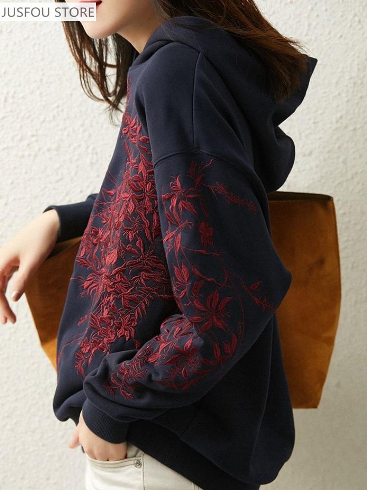女性用スウェットシャツ グラフィックパーカー 女性服 刺繍入 - Winter Clothing Essentials For Women のレビューと価格