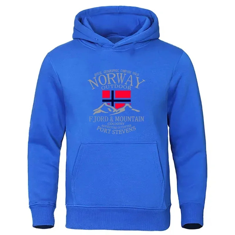ノルウェーフィヨルドマウンテンメンズ長袖パーカー秋と冬のスポ - Winter Clothing Norway のレビューと価格
