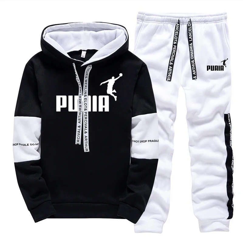 ホットセールス トラックスーツ メンズ カジュアル フード付 - Winter Clothing For のレビューと価格