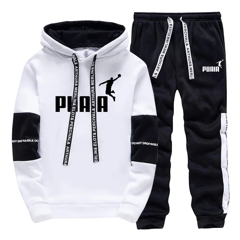 ホットセールス トラックスーツ メンズ カジュアル フード付 - Winter Clothing For のレビューと価格