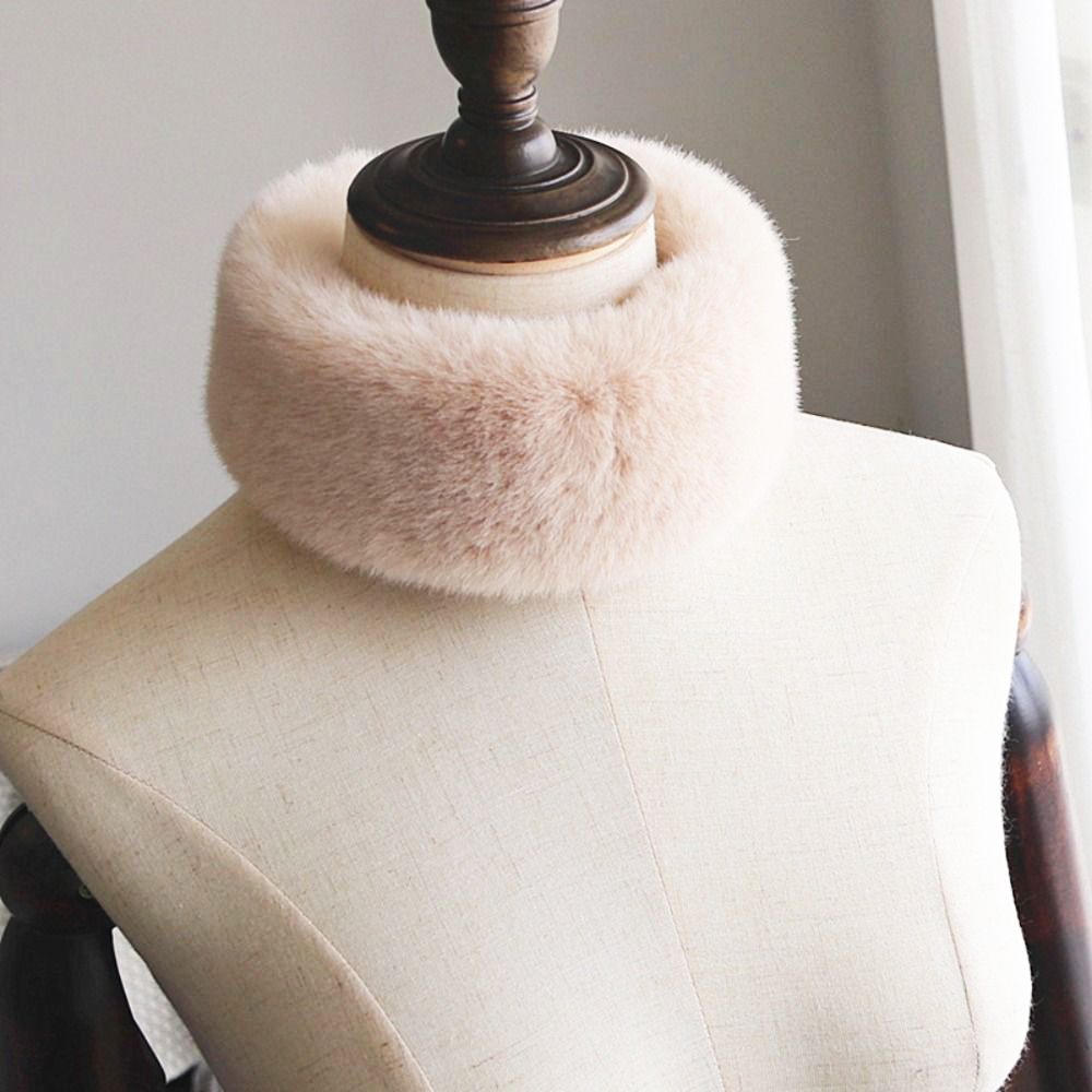 フェイクレザーのファーネックウォーマー,女性用,フェイクファ - Winter Clothing Essentials のレビューと価格