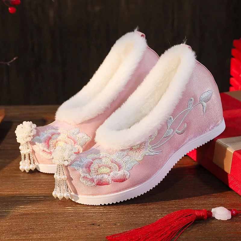 レディースプラスサイズ41 #   漢服刺繍靴中国北京布靴伝 - Winter Cloth のレビューと価格