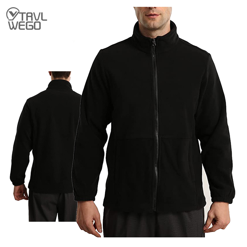 TRVLWEGO 秋冬ジャケット男性用暖かいソフトシェルポー - Windproof Jacket Softshell のレビューと価格