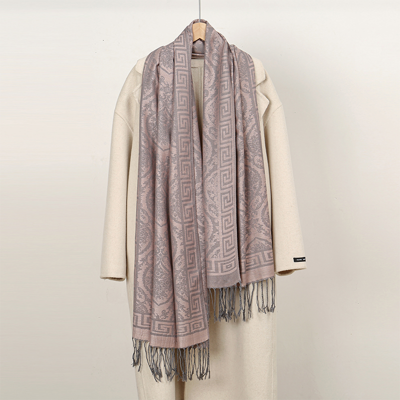 2024 高級厚いカシミヤスカーフ女性プリント新ラップパシュ - Cashmere Scarf Wrap のレビューと価格