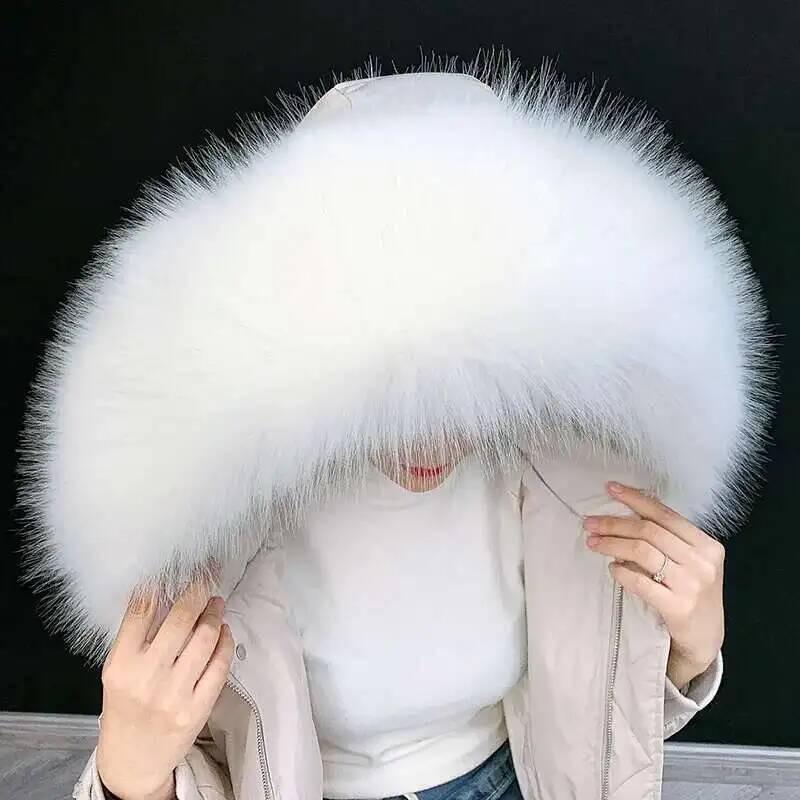 取り外し可能なフェイクファーカラー特大ウォームフェイクファー - Winter Clothing Essentials のレビューと価格