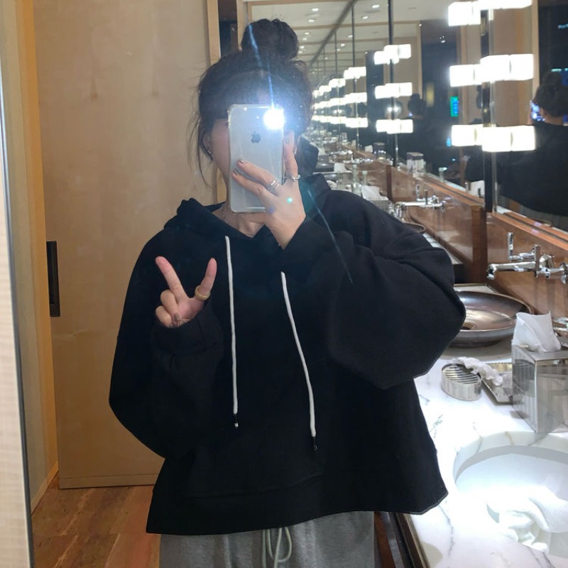 クロップド丈の無地アウター、韓国風必須アイテム、プロモーショ - Winter Clothing Essentials For Women のレビューと価格