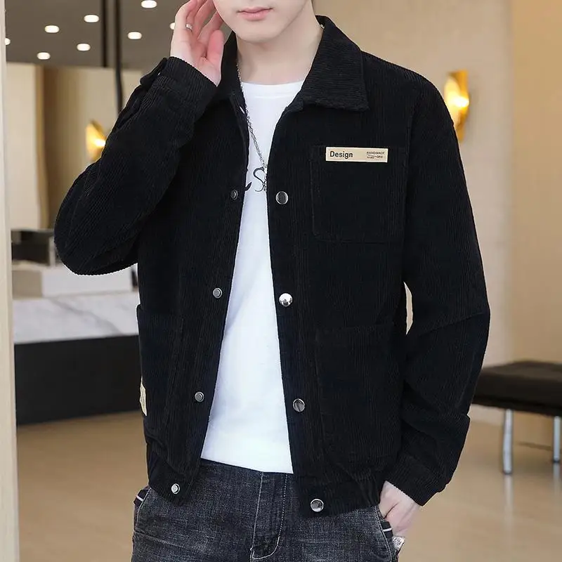 LIBIELIY ファッションラペルボタンポケットスプライシ - Jack Winter Clothing のレビューと価格